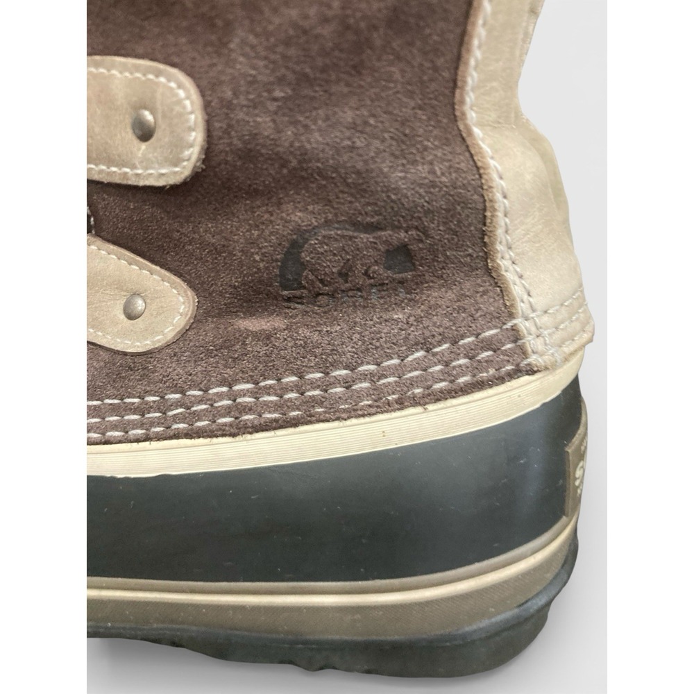 Sorel Joan of Arctic Women's Winter Snow Boots Size 8 Waterproof Suede Faux Fur - Picture 5 of 6